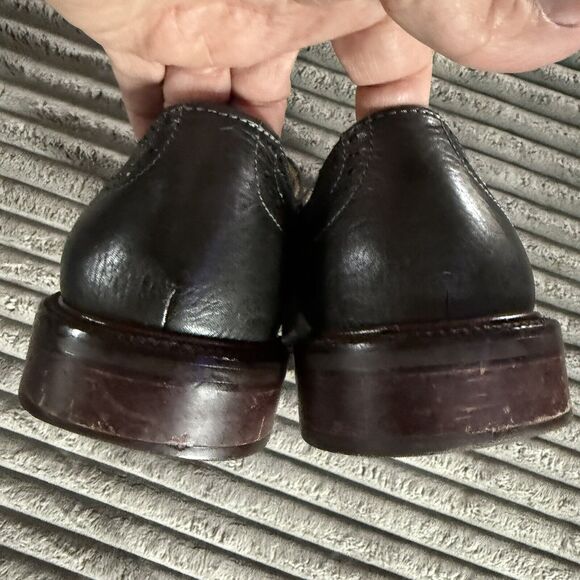 Johnston & Murphy Shoes Men US 9.5 Black Leather - Picture 3 of 9